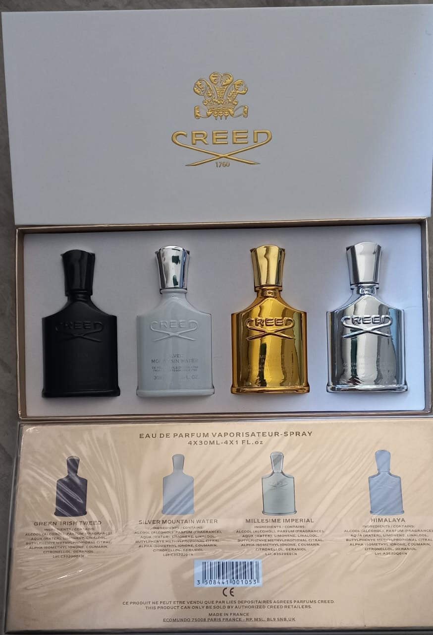 Unisex Creed Gift Set 4x30ml