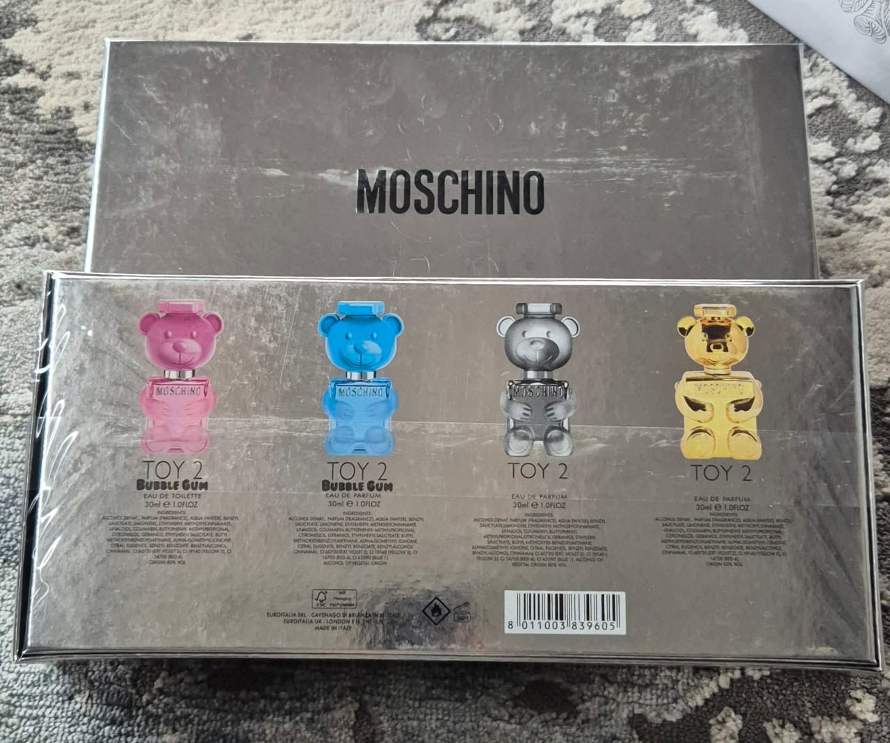 Moschino Toy Set (Silver Box) (4×30ml)