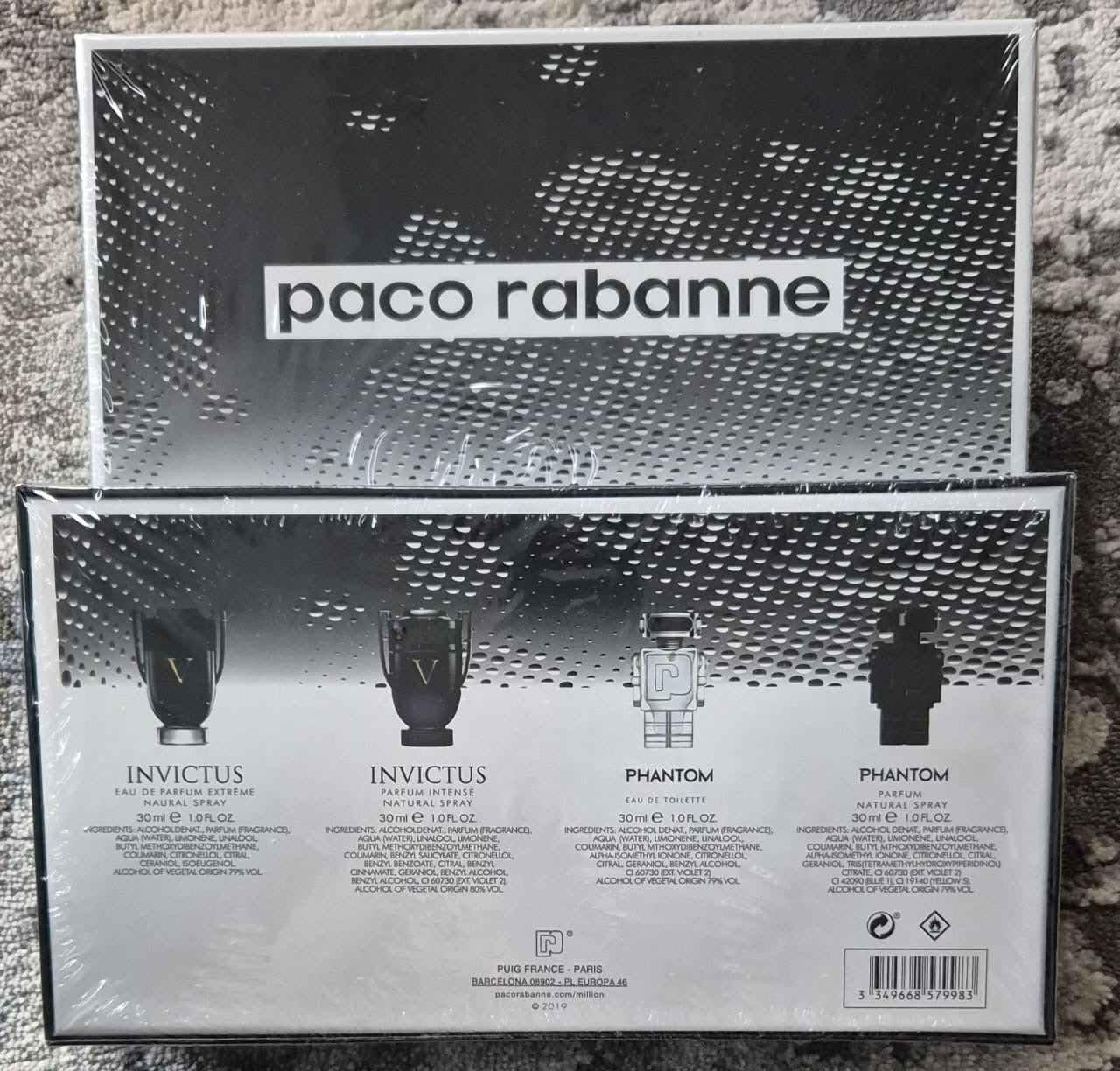 Paco Rabanne Invictus Victory/Phantom Set (4x30ml)