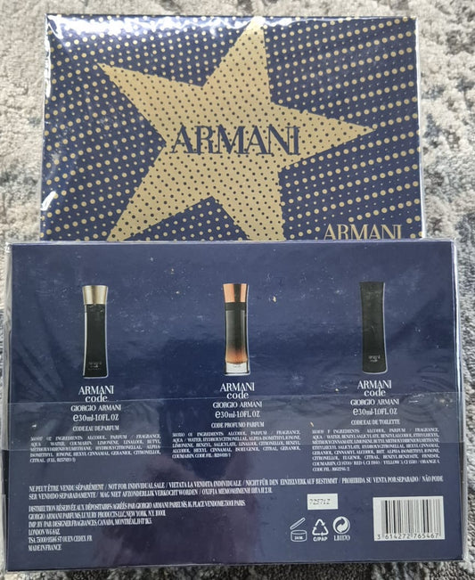 Giorgio Armani Code Set (3x30ml)