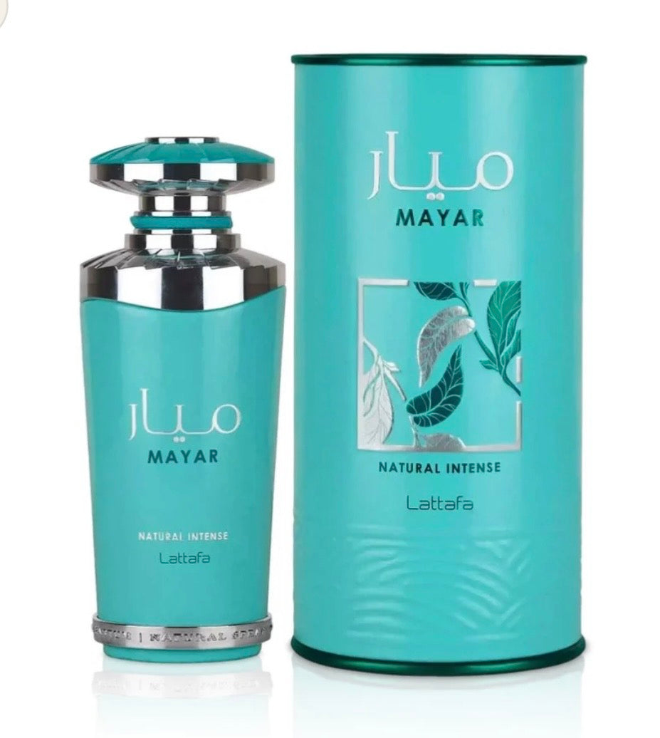 Mayar Natural Intense By Lattafa EDP 100ml (Blue Tin)