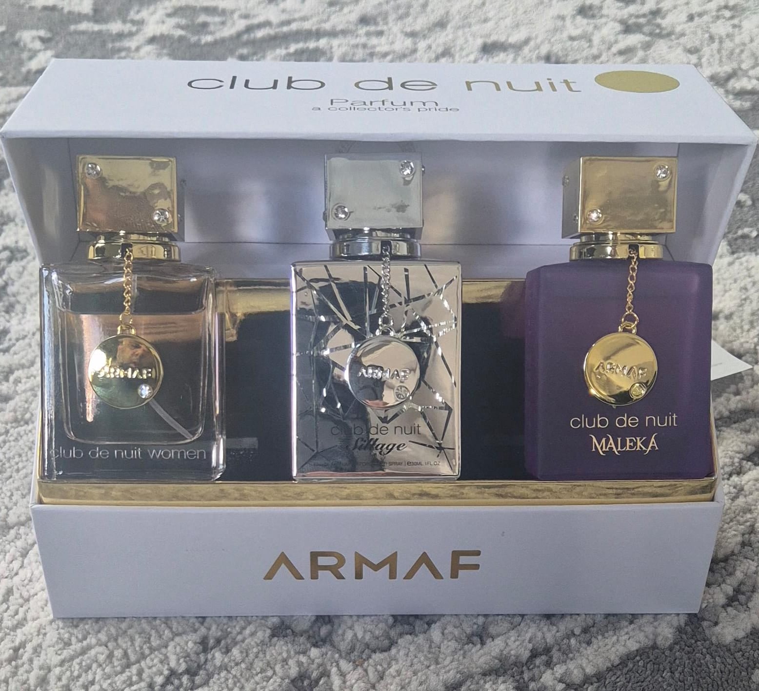 Armaf Club De Nuit Maleka/Woman/Sillage Set 3x30ml