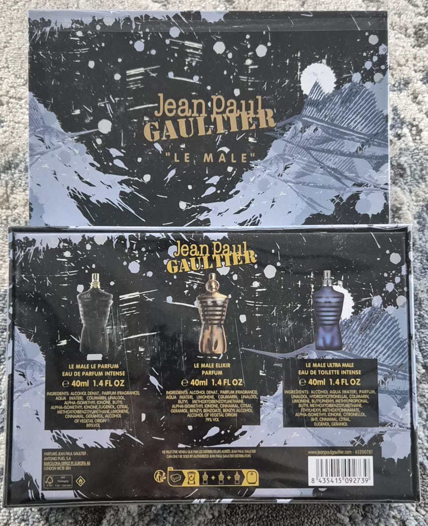 Jean Paul Gaultier Le Male Set (3x40ml)