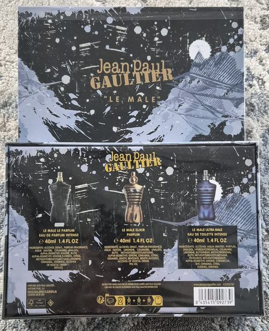 Jean Paul Gaultier Le Male Set (3x40ml)