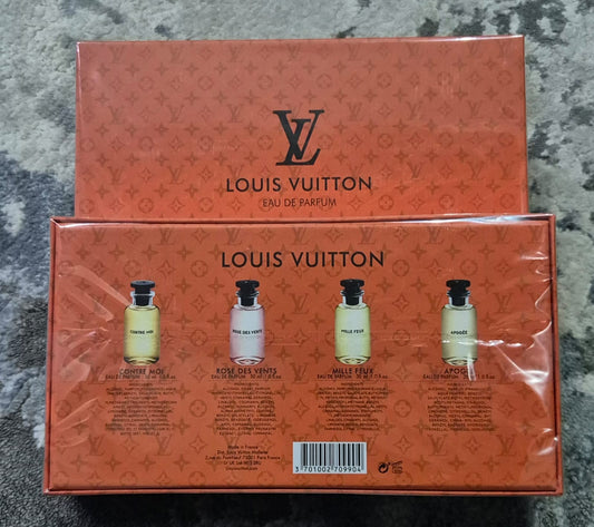 Louis Vuitton Rose Des Vents/Contre Moi/Apogée/Mille Feux Set (4x30ml