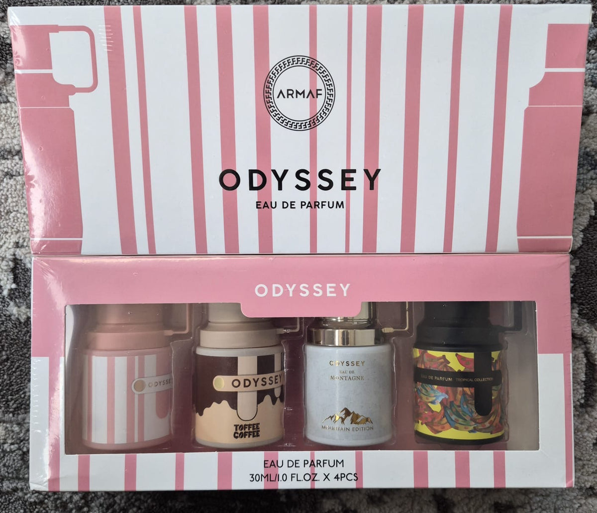 Odyssey By Armaf Set (4x30ml) (Pink Box)