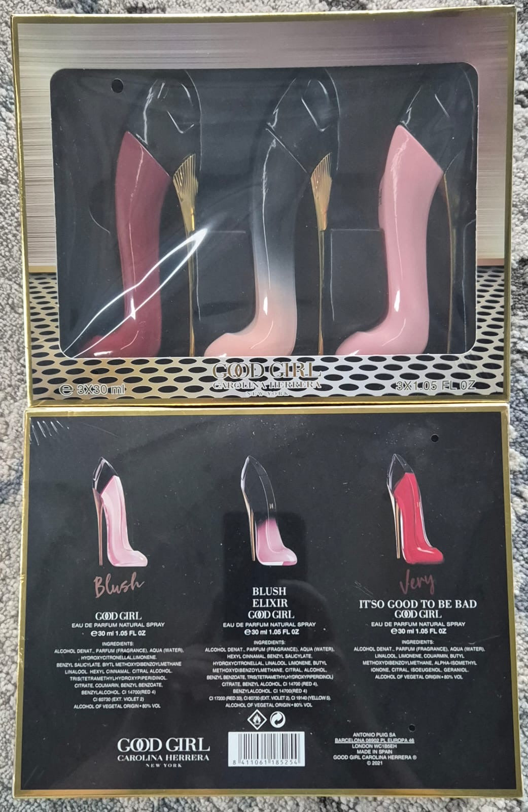 CH Good Girl Blush/Blush Elixir/Very Set (3x30ml)