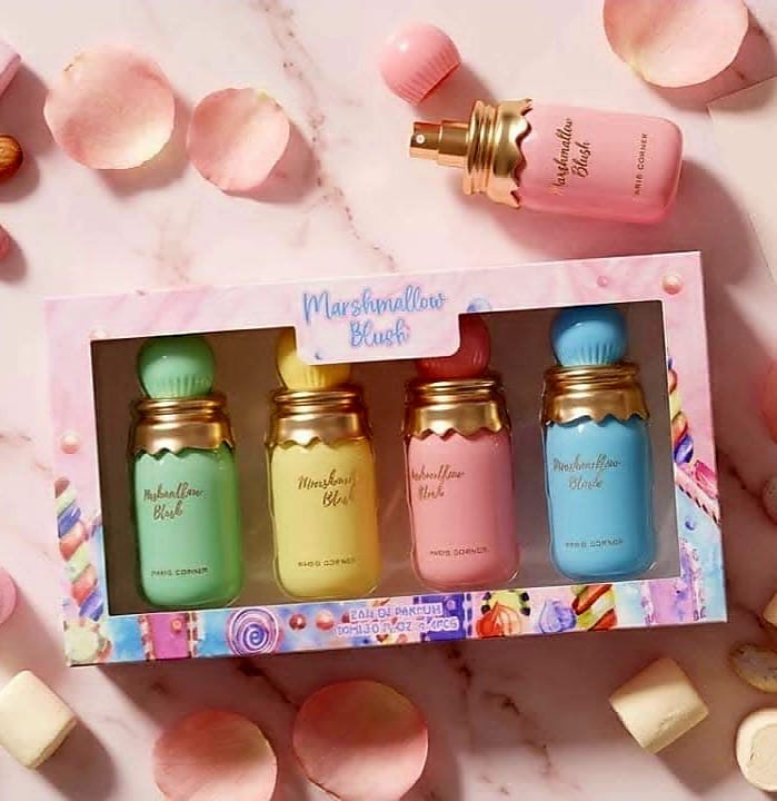 Marshmallow Blush By Paris Corner Set (4x30ml)