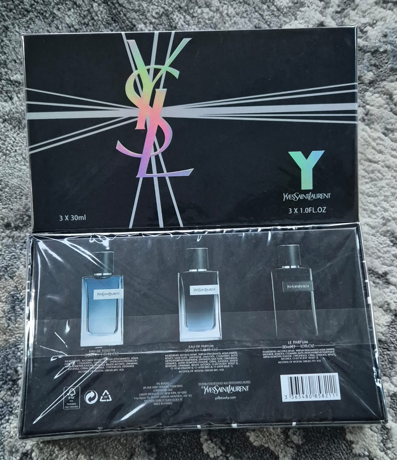 YSL 'Y' Set (3x30ml)