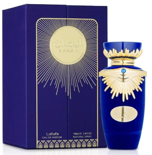 Emaan By Lattafa EDP 100ml (Blue)