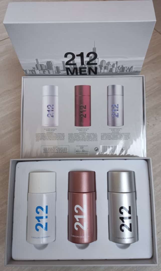 212 Men Set (3 x 30ml) – The Perfume Lady